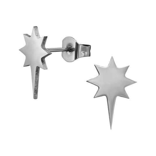 Mädchen Ohrringe Stern aus Chirurgenstahl