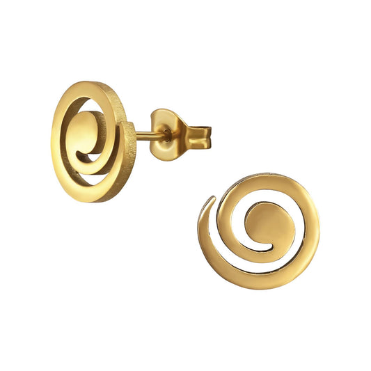 Kinder Ohrringe Spirale aus Chirurgenstahl