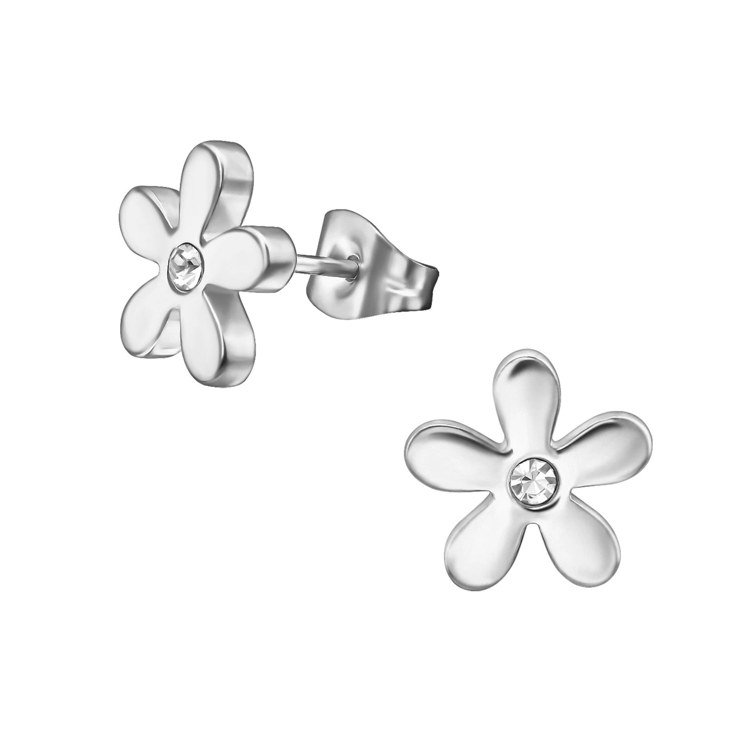 Mädchen Ohrringe Blume aus Chirurgenstahl