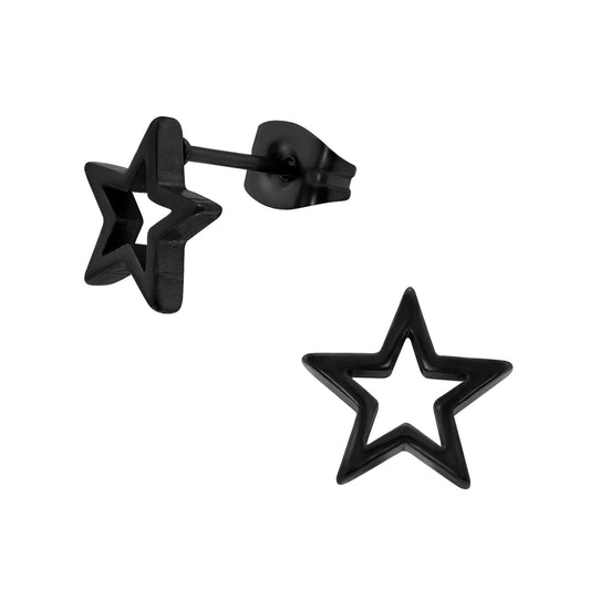 Mädchen Ohrringe Stern aus Chirurgenstahl