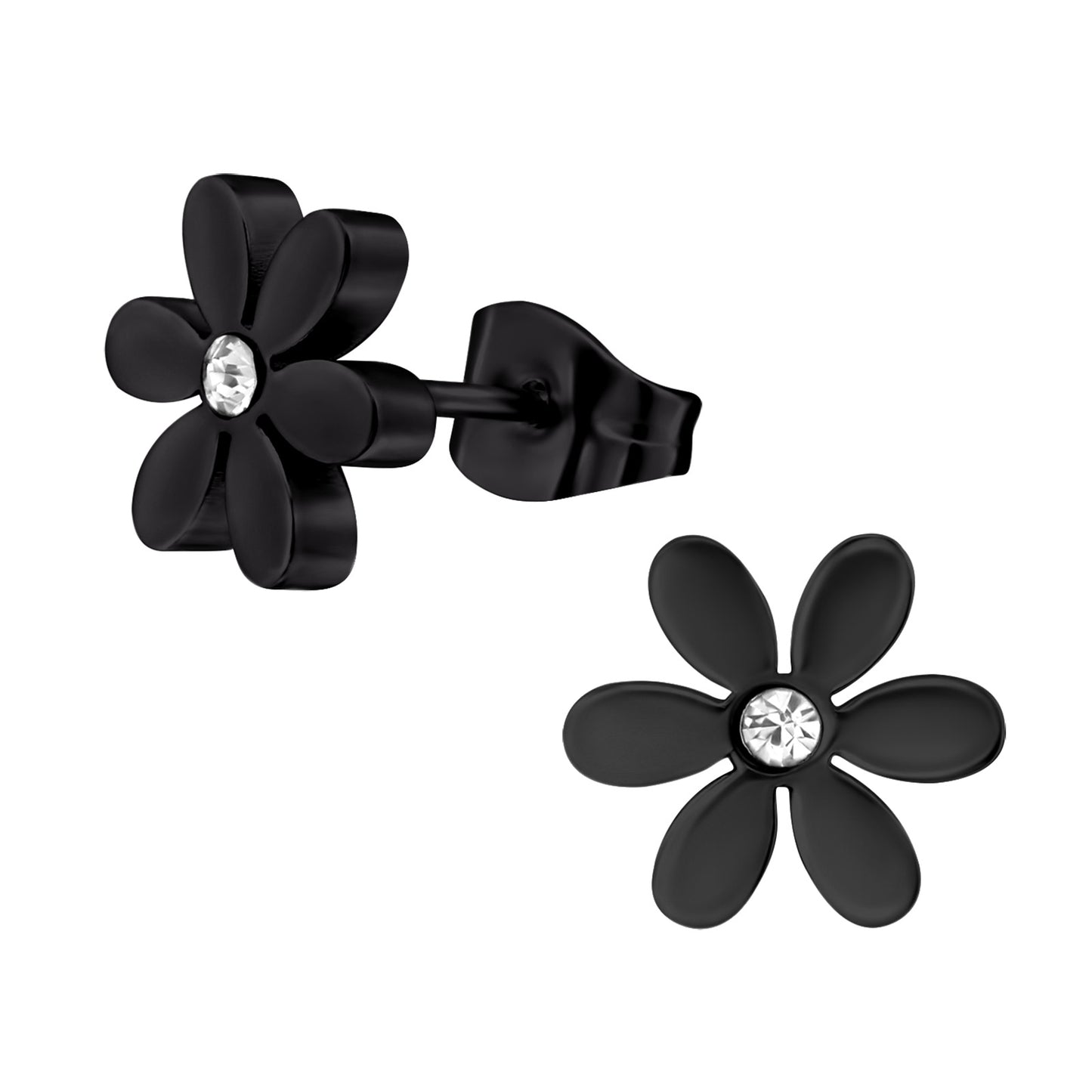 Mädchen Ohrringe Blume aus Chirurgenstahl