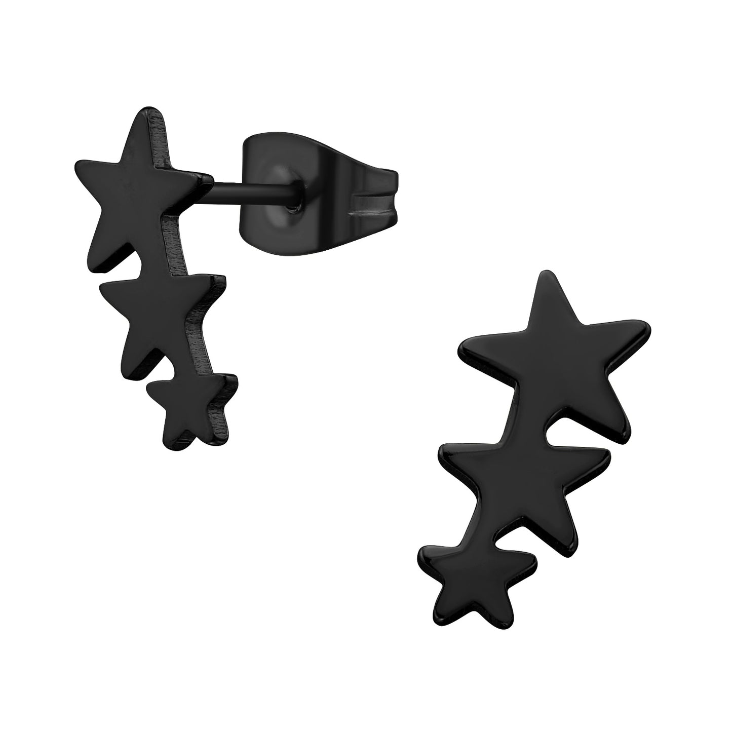 Mädchen Ohrringe Stern aus Chirurgenstahl