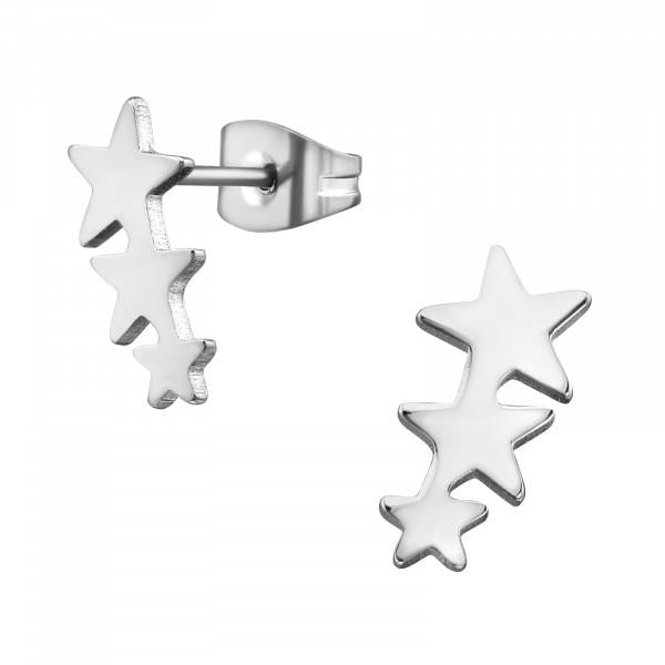 Mädchen Ohrringe Stern aus Chirurgenstahl